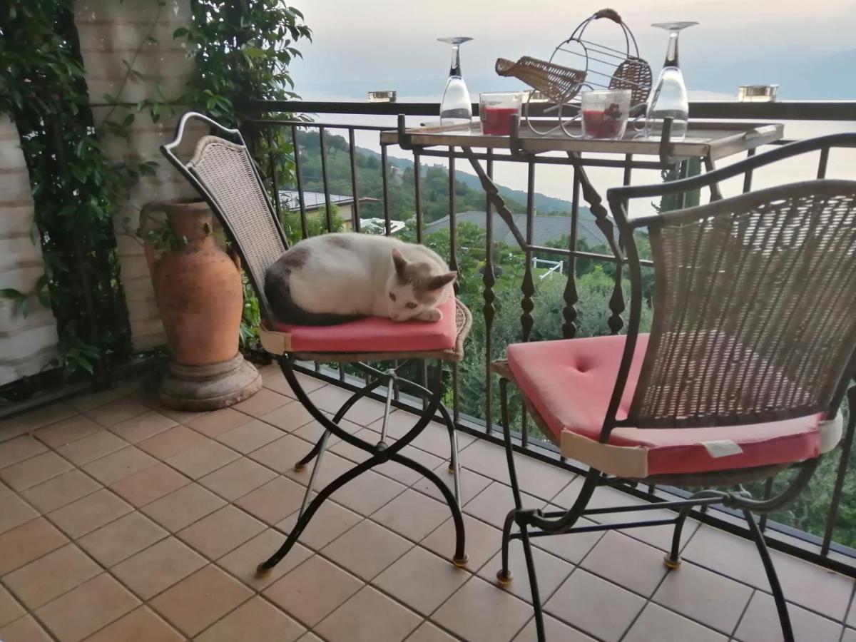 B&B Da Paolo Con Vista Lago Di Garda San Zeno di Montagna Ngoại thất bức ảnh
