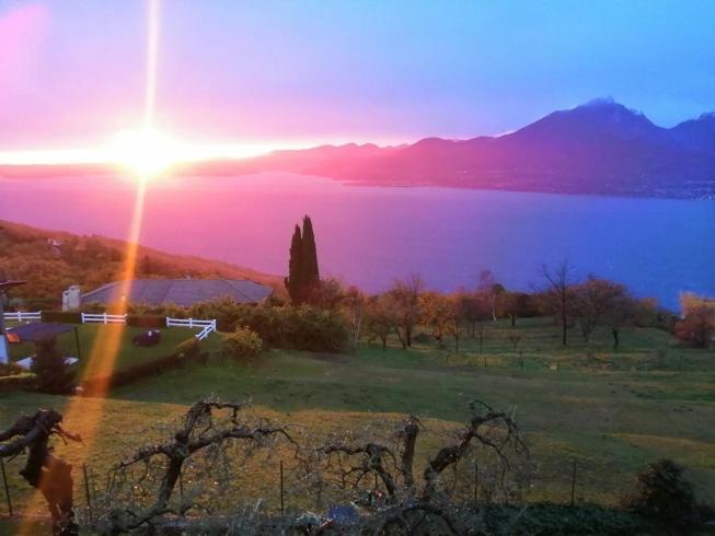 B&B Da Paolo Con Vista Lago Di Garda San Zeno di Montagna Ngoại thất bức ảnh