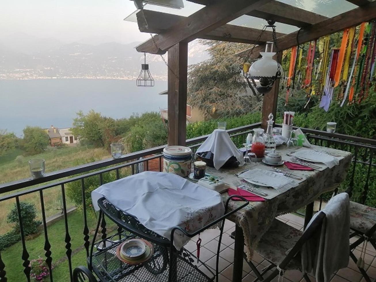 B&B Da Paolo Con Vista Lago Di Garda San Zeno di Montagna Ngoại thất bức ảnh